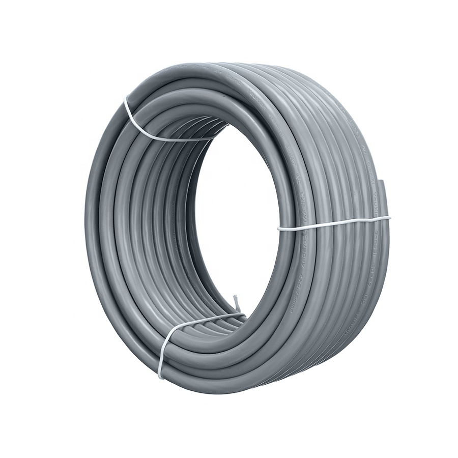 Home Improvement Grey H05VV-F 4 Core 4X0.75mm2 Electrical Power Cable Temperature Range -5C To 70C Flexible and Insulated