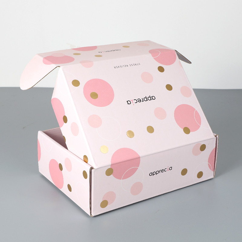 CMYK Custom Corrugated Shipping Boxes Printing For Cosmetics