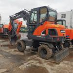 Used Doosan DX60WN Excavator with 0.2 Bucket Capacity in Shanghai Yard Good