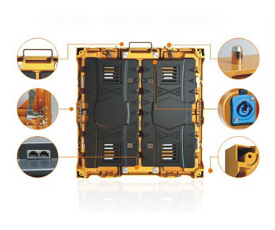 External Internal Smd LED Display Module , Black Led Hub75 LED Module Screen