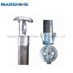 Explosion Proof Aluminum Gin Pole Tubular For Antenna Tower