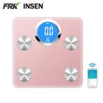 Battery Powered Glass Platform Smart Bluetooth Body Analyser Scale