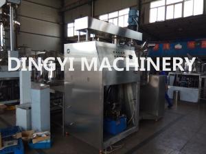 China SS316L ZRJ-100L Vacuum Planetary Mixer Tilting Hydraulic Lift For Cream wholesale