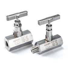 AISI 316 300 Bar 3/8" DIN ISO Stainless Steel Needle Valve