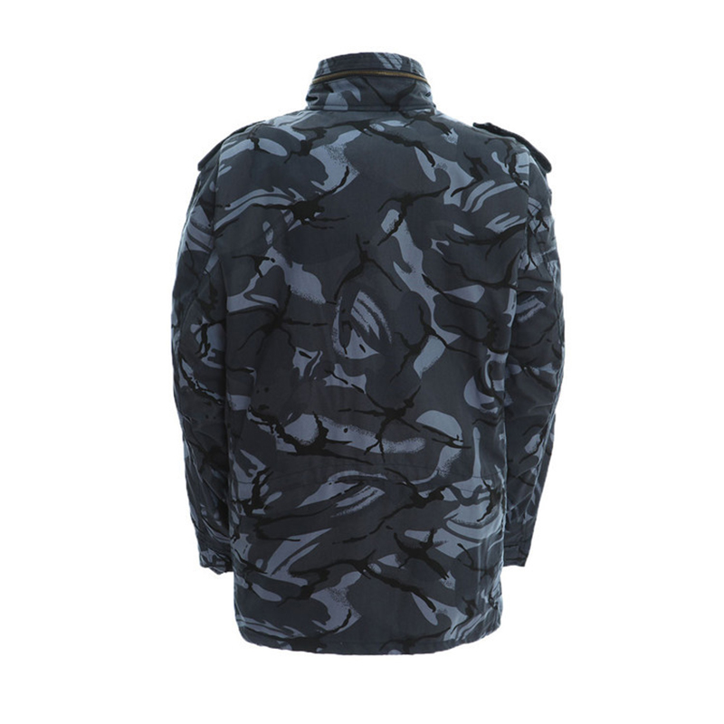 Acceptable OEM/ODM Polyester/Cotton Olive Green Mens Jacket M65 For Outdoor Activities XS-XXL