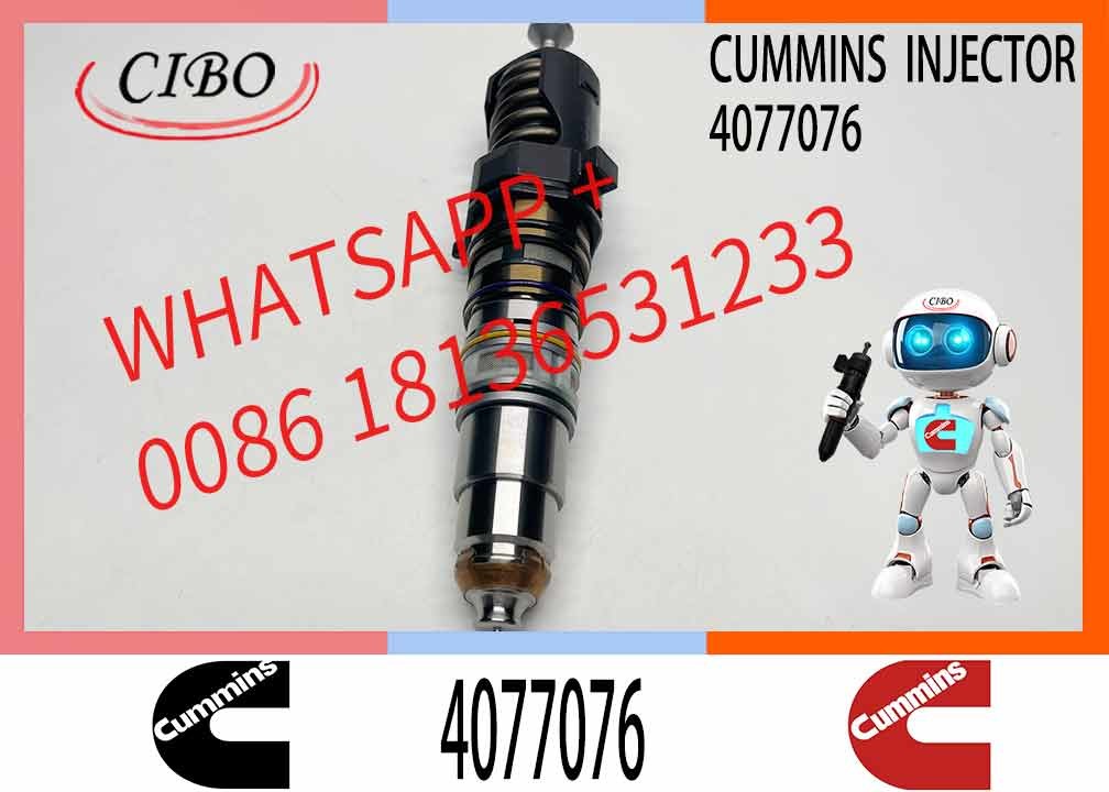 4902827 Fuel Injector 4077076 4062090 for Cummins QSK23 QSK60 Engine