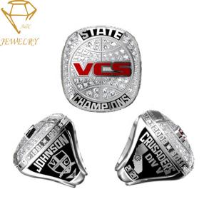 China 3D Basketball State Sports Championship Rings wholesale