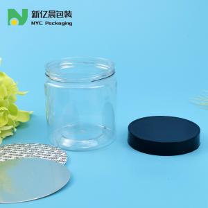 China Round Leak Proof 400ml Plastic Pot Jars For Travel Storage wholesale