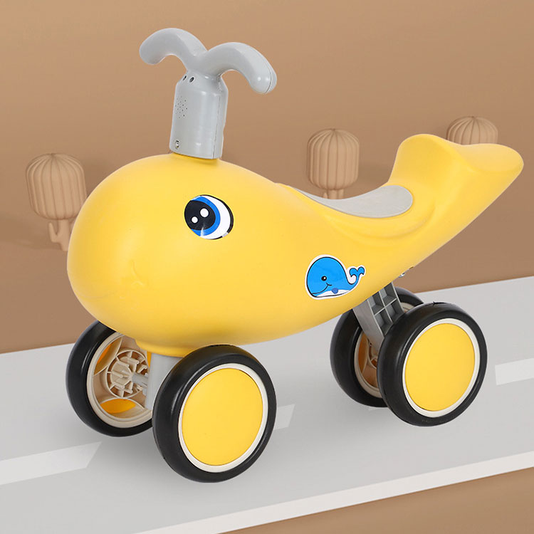 Foldable Toddler Balance Bike Non Pedal Bicycle Learning Push Bicycle Toy Boys Girls