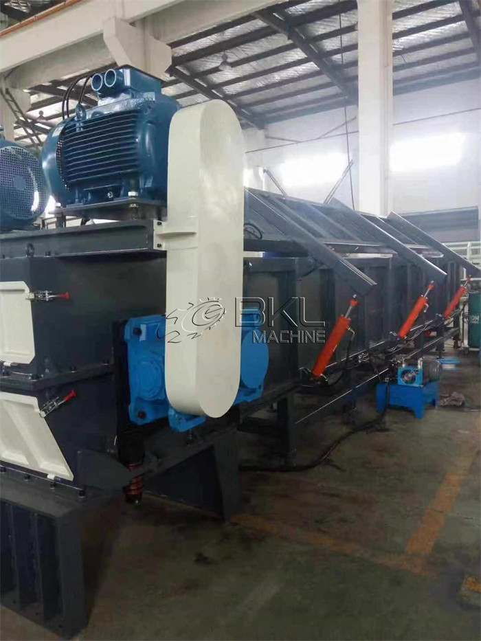 PPR PVC Plastic Shredding Machine 1200mm Hdpe Waste Plastic Grinder