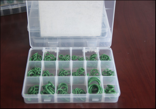 Different Sizes Car Air Conditioning O-Ring kit for Seal Car Auto HNBR O-Rings Repair Tool Kit