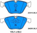 Shockproof BMW Brake Pad 34116780711 High Precision For BMW X1 E84