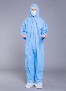 China 55g Smms Protective Clothing Coverall wholesale