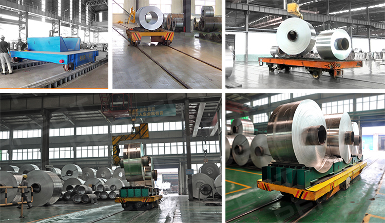 Electric Coil Rail Transfer Cart-50 ton Steel Coil Transfer Car