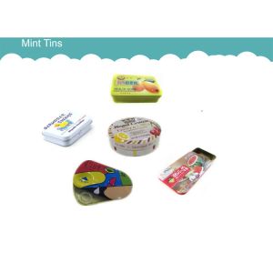 China Plastic Window Custom Boxes With Logo , Mint Tin Packaging Design Box wholesale