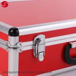 Fire Fighters Outdoor Rescue Equipment Red Aluminum Tool Cases / Box