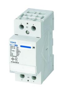 China 230vac Household AC Contactor Din Rail Mounted 63 Amp 4 Pole Contactor wholesale