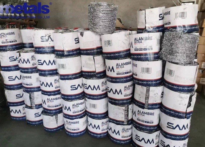 Hot Dipped Galvanized Barbed Concertina Wire Double Twisted For Farm Fencing