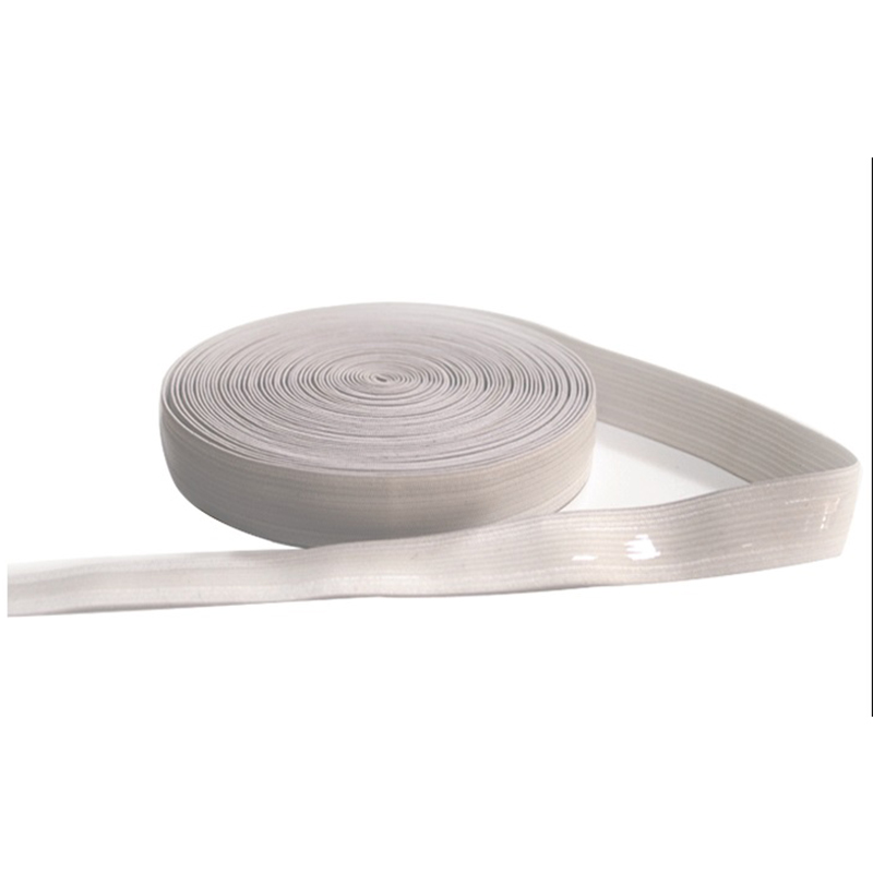 Customize Logo Flat Woven Sewing Silicone Rubber Wrist Hand Elastic Band For Cycling Wear