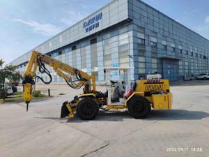 China Underground Utility Vehicle Scaling Jumbo Mining crushing Rock drill Chiseling vehicle wholesale