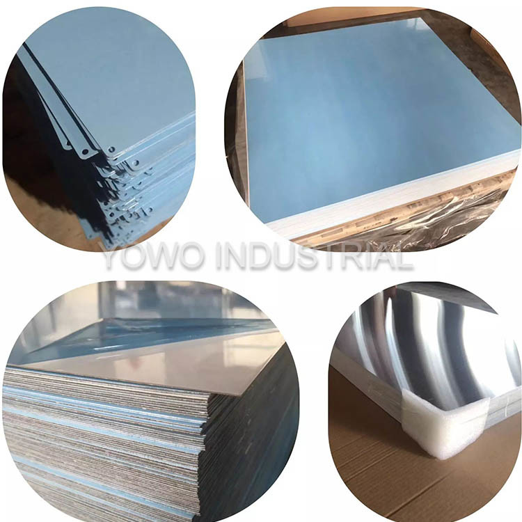 300x600mm Mirror Polished Aluminum Sheet