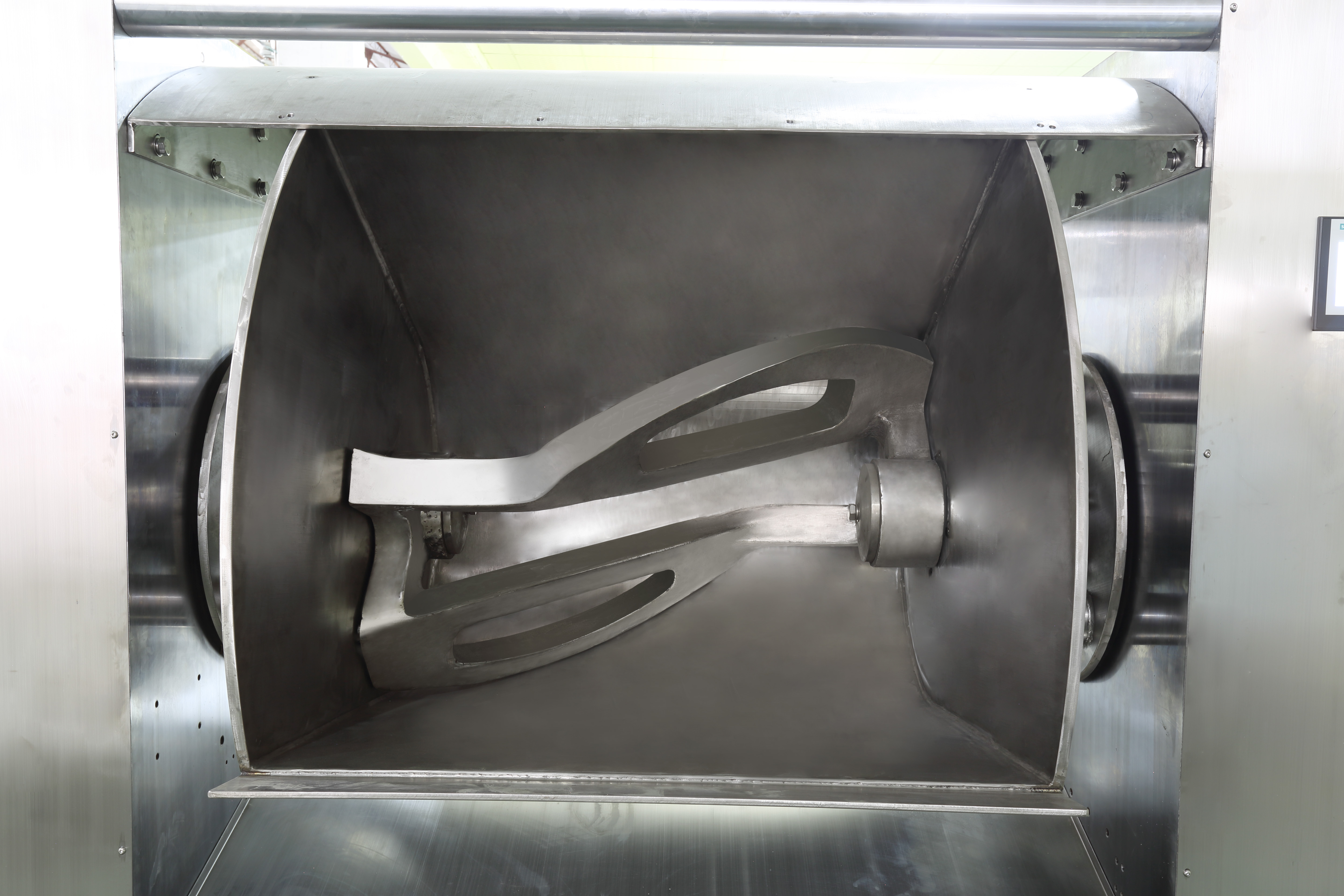 50-1000kg/H Auxiliary Machine Industrial Dough Mixer Machine SIEMENS Motor