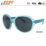Fashion unisex Sunglasses, Plastic Frame, Polycarbonate Lenses