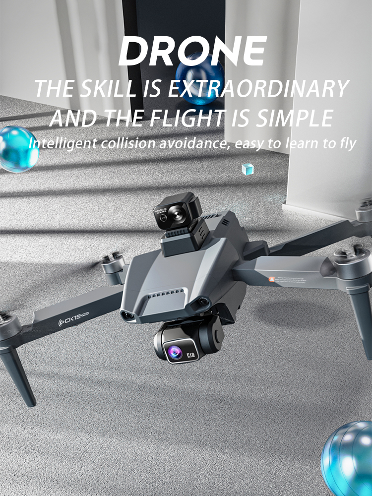 HUGTEC Professional Mini Folding Pro Drone with Long Range GPS 5000m Image Transmission and Maximum Flight Time 21-30min