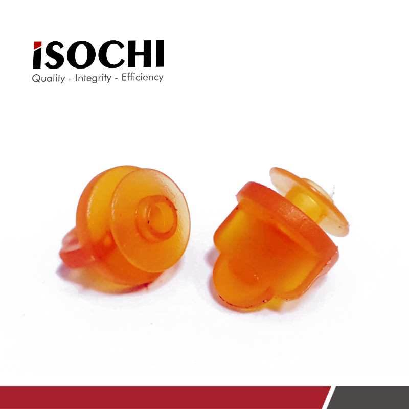 Plug Head Orange Latex Material For CNC Schmoll Machine Customized Available