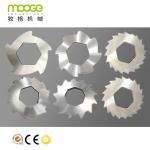 Durable Double Axis Plastic Shredder Blades , 20mm Industrial Shredder Blades