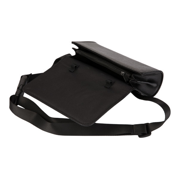 Travel Waterproof Waist Bag Short Wallet Length With Genuine Leather Lining