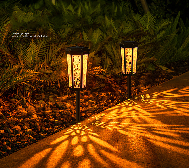 Auto On-Off Solar Powered Garden Decorative Lights IP65 for Walkway Illumination