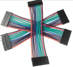 China 24 Pin Camera Cable Assemblies Male To Female Cctv Wire wholesale