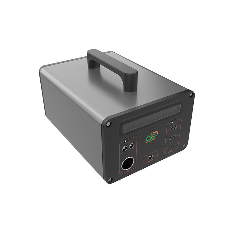 LiFePO4 Solar Generator Portable Power Station 500w Aluminum Alloy Housing