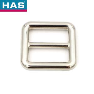 China Handbag Accessories Round Metal Slide Adjuster 32 MM Nickel Metal Tri Glide Buckle for Bags wholesale