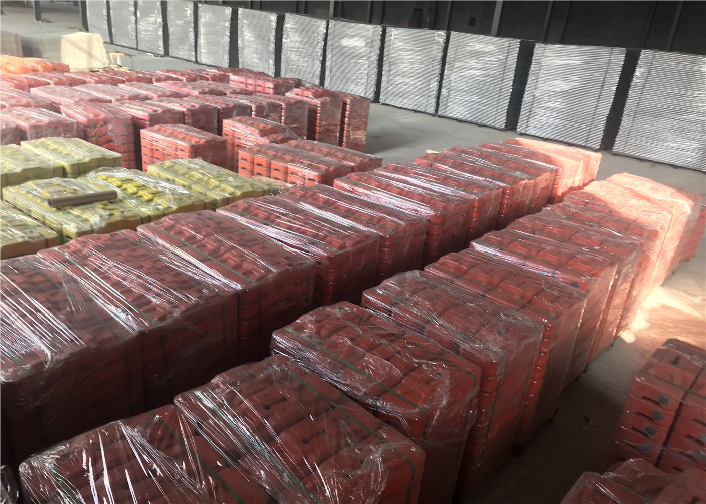 2.1mx2.4m Galvanized Temporary Chain Link Fence Panels / Portable Temporary Fence For Sale