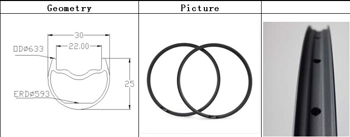 new hot sale super wide 30X25mm hookless clincher rims 29er carbon hookless mtb rim Wheel