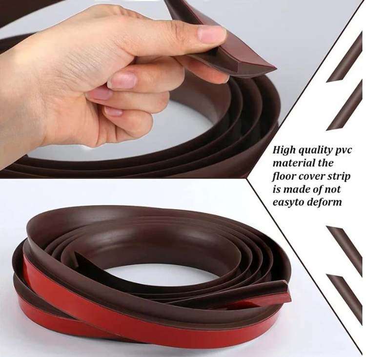 Waterproof PVC Shower Screen Door Bottom Sealing Strips Modern 6mm-12mm for Glass Bathroom and Garage Doors