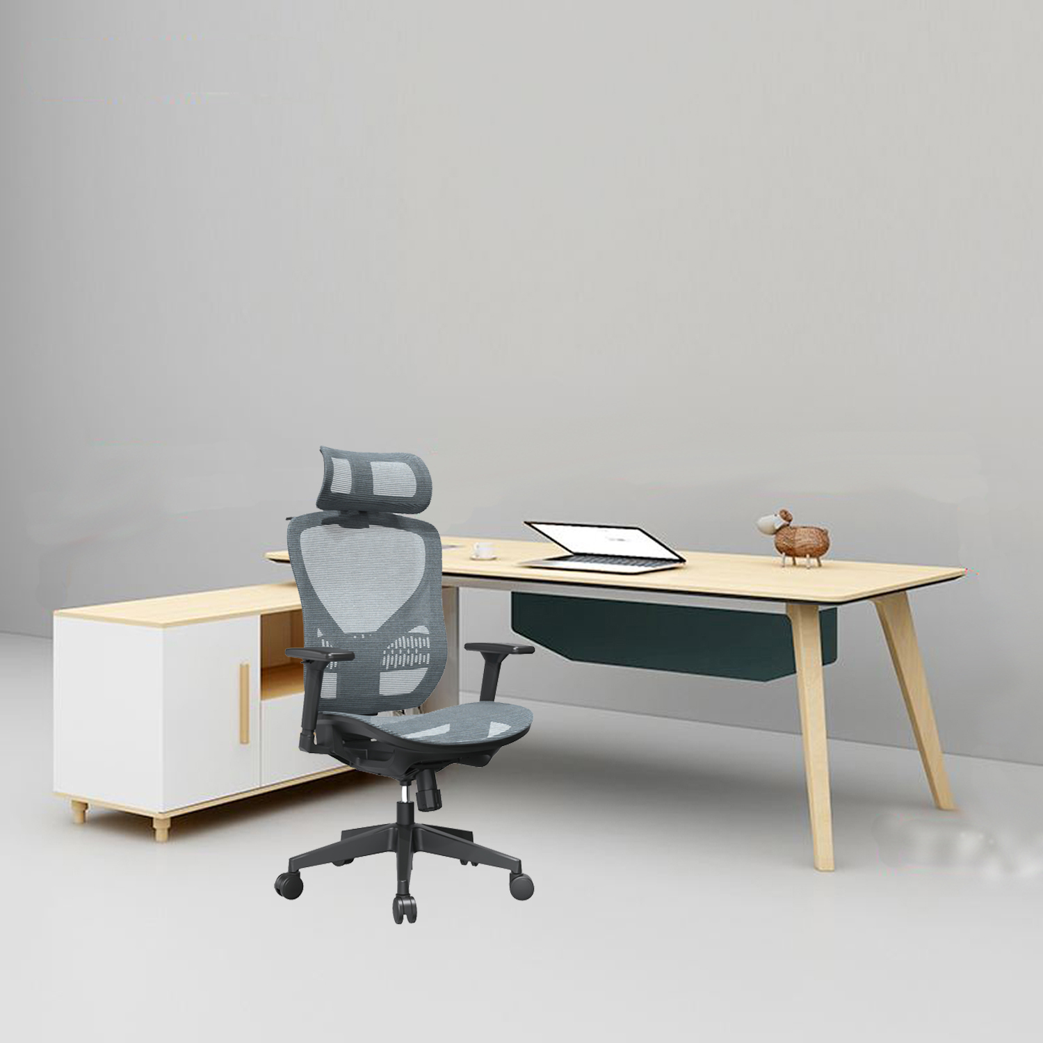 Adjustable Height Full Mesh Ergonomic Office Chair in Modern Design Style for Guangdong