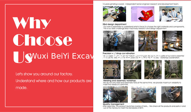 BEIYI hydraulic shear excavator pulverizer HC series demolition tool mechiainal concrete demolition pulverizer