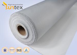 China Fabric Rigid PU Coated Glass Cloth For Fire Resistant Welding Blanket wholesale
