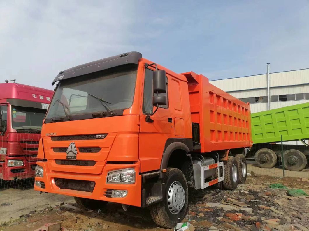 Mixed-Color Sinotruck HOWO A7 6*4 10 Wheels Dump Truck 371-430HP in Hot Sales