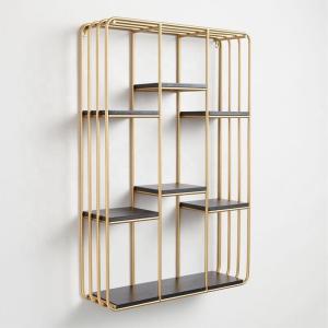 China Commercial Multipurpose Steel Rack 304 Metal Wall Display Rack wholesale