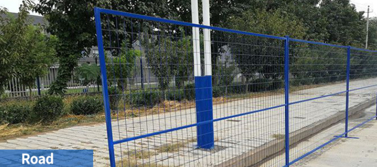 4mm Wire Diameter Temporary Fence Welded for Construction Site Perimeter