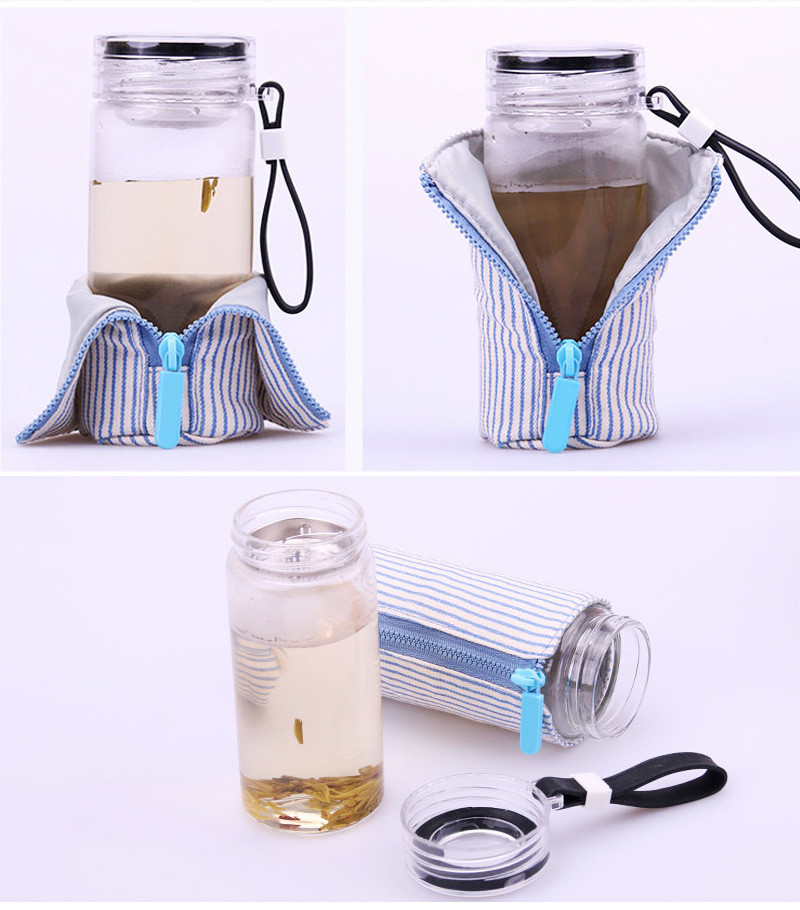Gift Custom Protector Sleeve Canvas Bottle Bag