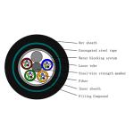 PBT Fiber Optic Armored Cable HDPE Outdoor Underground Cable