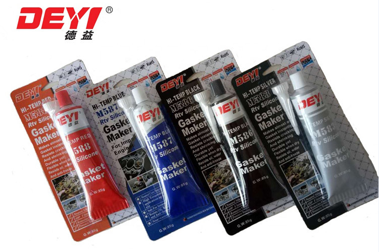 6g/Cm3 High Temperature Resistance Grey RTV Gasket Maker Silicone For Gap Filling