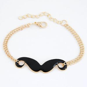 China Mustache Chain bracelet wholesale