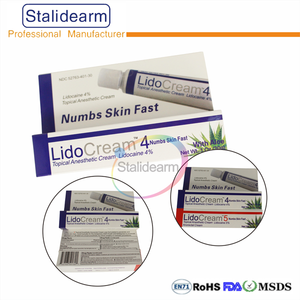 2015 New Arrival 30g Lido Cream 4 for Tattoo and Permanent Makeup