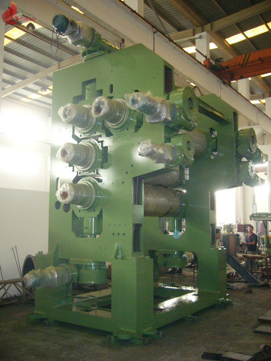 Around the borehole roll PVC Calender Machine / calendering equipment